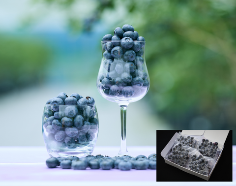 速鮮瞬間冷凍500g (125g × 4パック) <極上 PREMIUM ブルーベリー>